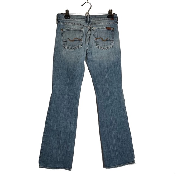 7 for all mankind flare denim jeans 26 U075055U-055U - Picture 2 of 13